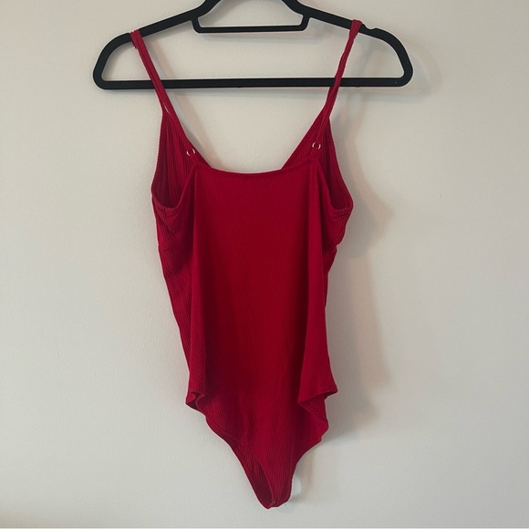 Forever 21 Red Bodysuit - Picture 9 of 9